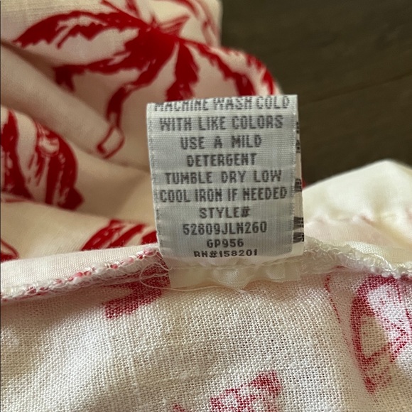 Angel Kiss Red and White Drawstring Pants - Picture 11 of 11